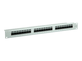 VALUE Patch Panel - CAT 6e - UTP - RJ-45 X 24 - Hellgrau - 48.3 cm (19")