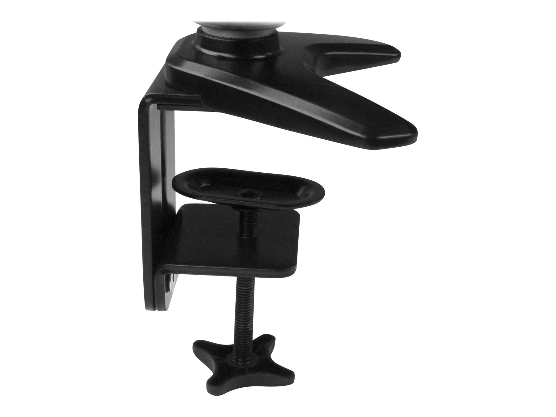 StarTech.com Laptop Monitor Stand - Computer Monitor Stand - Full Motion Articulating - VESA Mount Monitor Desk Mount - Befestigungskit (Befestigung für Stange, Gummipad, Laptop-Ablage, Federarm, Schwenkarm)