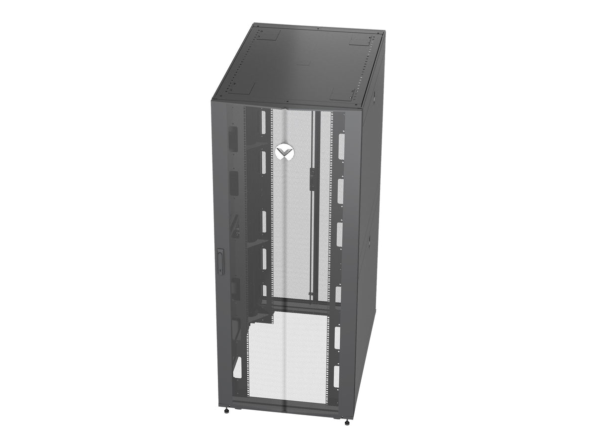 Vertiv VR - Schrank Netzwerkschrank - Schwarz, RAL 7021 - 42HE - 48.3 cm (19")