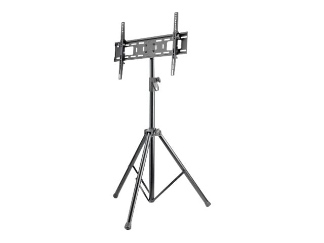 Manhattan TV & Monitor Mount, VESA 200x200 to 600x400mm, Max 35kg, LFD, Lifetime Warranty - Aufstellung - Stativ - für Flachbildschirm - Kunststoff, Stahl - Schwarz - Bildschirmgröße: 94-177.8 cm (37"-70")