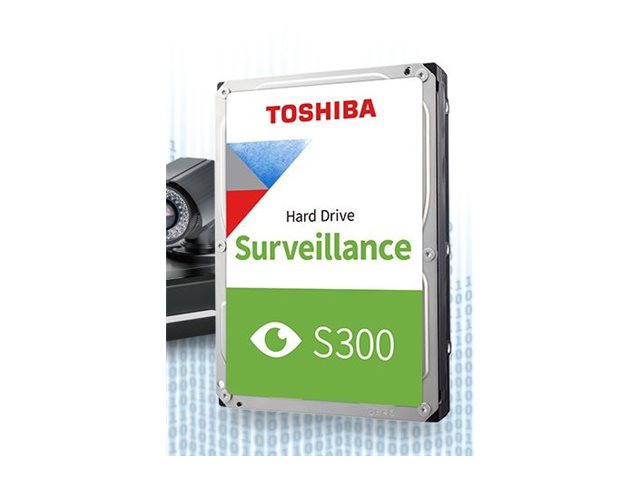 Toshiba S300 Surveillance - Festplatte - 1 TB - intern - 3.5" (8.9 cm)