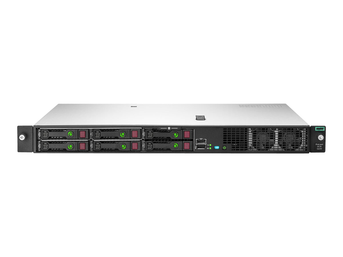 HPE ProLiant DL20 Gen10 Plus High Performance - Server - Rack-Montage - 1U - 1-Weg - 1 x Xeon E-2336 / 2.9 GHz - RAM 16 GB - SATA - Hot-Swap 6.4 cm (2.5")