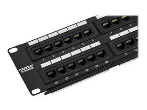 TRENDnet Patch Panel - CAT 5e - UTP - 48 Ports