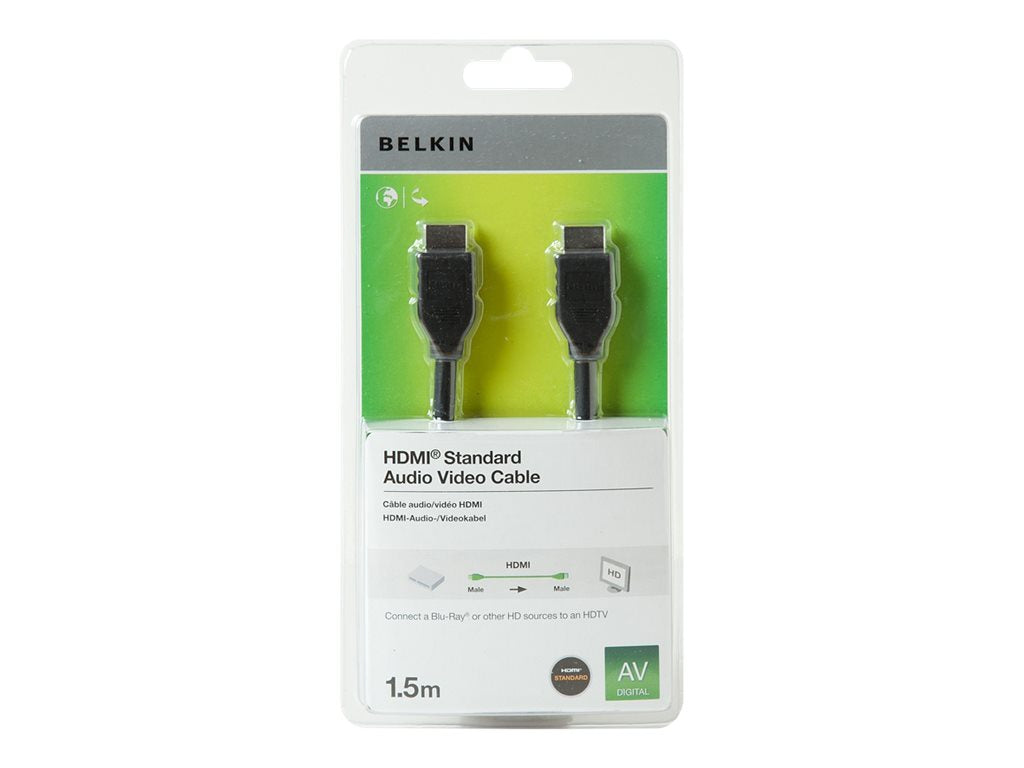 Belkin Standard - HDMI-Kabel - HDMI (M) bis HDMI (M)