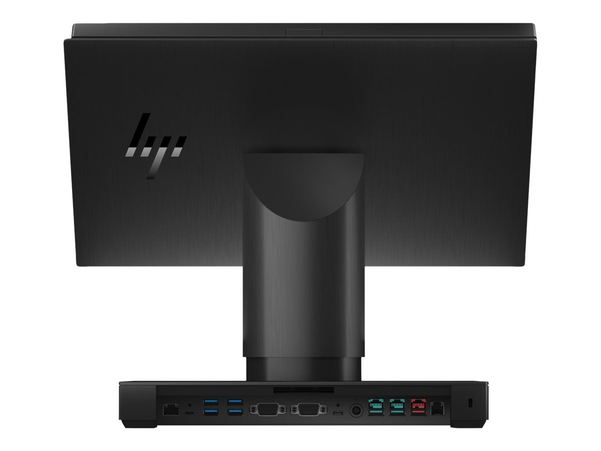 HP Engage One Pro - All-in-One (Komplettlösung) - 1 x Core i5 10500E / 3.1 GHz - vPro - RAM 8 GB - SSD 256 GB - NVMe, TLC - UHD Graphics 630 - 1GbE, Wi-Fi 6 - Win 10 IoT Enterprise 2019 LTSC Value 64-bit Edition Retail - Monitor: LED 39.6 cm (15.6")