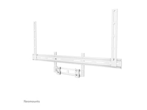 Neomounts Befestigungskit (Montageklammer) - für Video-Leiste - universal - Stahl - weiß - Bildschirmgröße: 109.2-279.4 cm (43"-110")