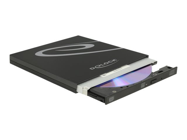 Delock External Enclosure for Ultra Slim SATA Drives 9.5 mm - Laufwerk - DVD±RW (±R DL)