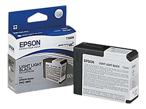 Epson T5809 - 80 ml - Light Light Black - Original