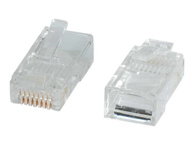 ROLINE Secomp - Netzwerkanschluss - RJ-45 (M) - UTP - CAT 5e (Packung mit 10)