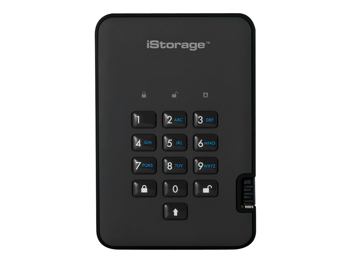 iStorage diskAshur² - Festplatte - verschlüsselt - 3 TB - extern (tragbar)