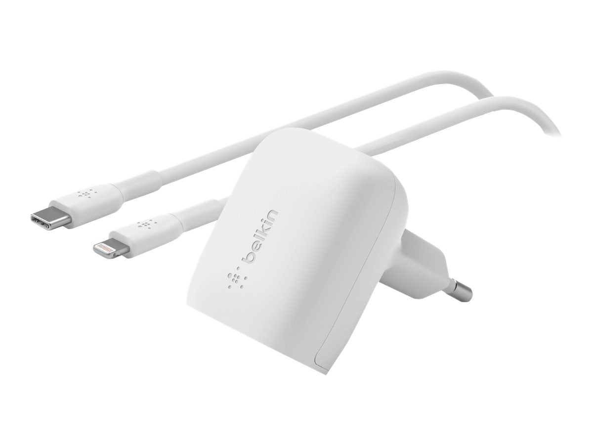 Belkin BoostCharge - Netzteil - 20 Watt - Fast Charge, Power Delivery 3.1 (24 pin USB-C)