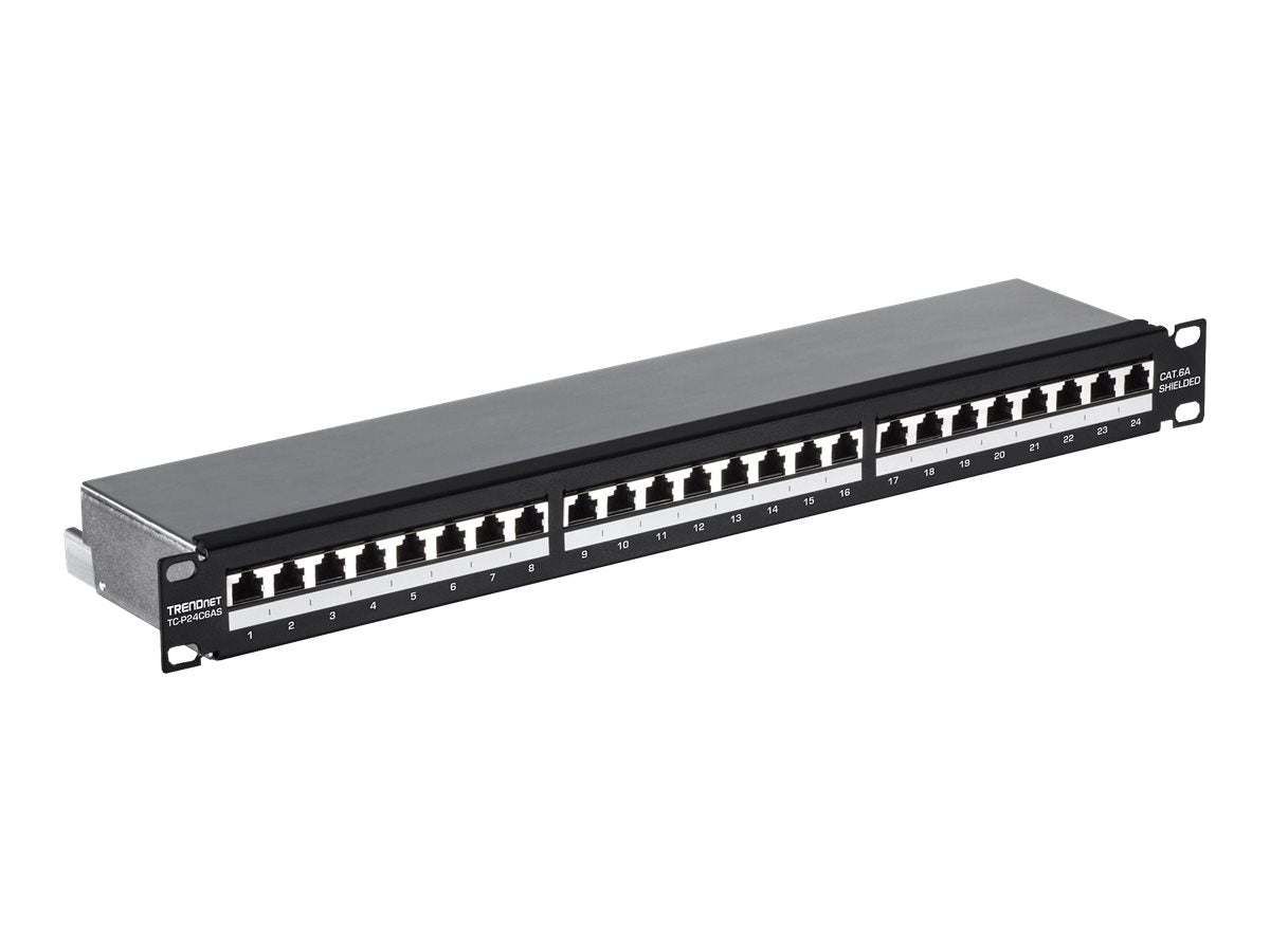 TRENDnet TC-P24C6AS - Patch Panel - RJ-45 X 24