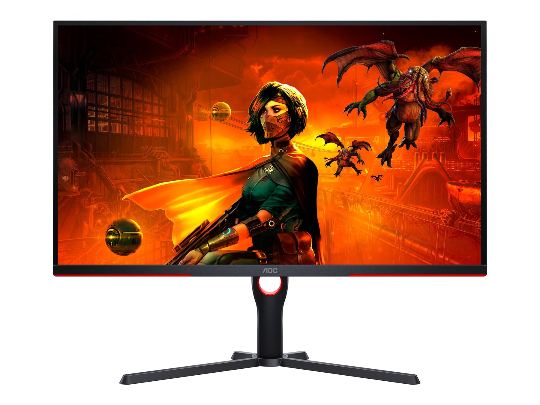 AOC Gaming U32G3X/BK - LED-Monitor - Gaming - 81.3 cm (32")