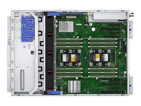 HPE ProLiant ML350 Gen10 Base - Server - Tower - 4U - zweiweg - 1 x Xeon Silver 4210R / 2.4 GHz - RAM 16 GB - SATA/SAS - Hot-Swap 6.4 cm (2.5")