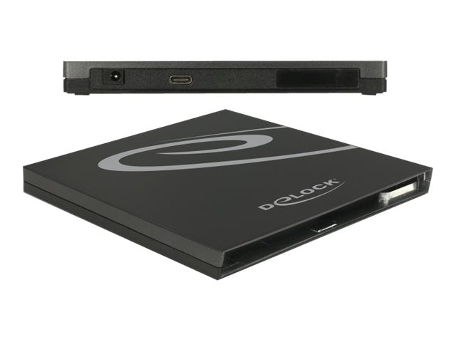 Delock External Enclosure for Ultra Slim SATA Drives 9.5 mm - Laufwerk - DVD±RW (±R DL)