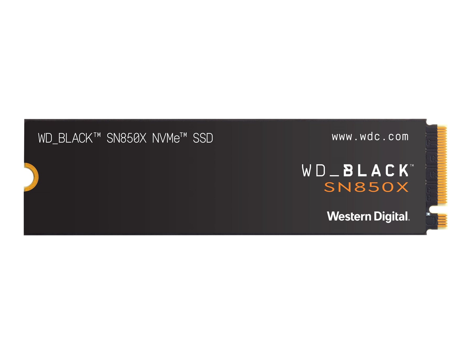 WD_BLACK SN850X NVMe SSD WDBB9G0020BNC - SSD - 2 TB - intern - M.2 2280 - PCIe 4.0 (NVMe)