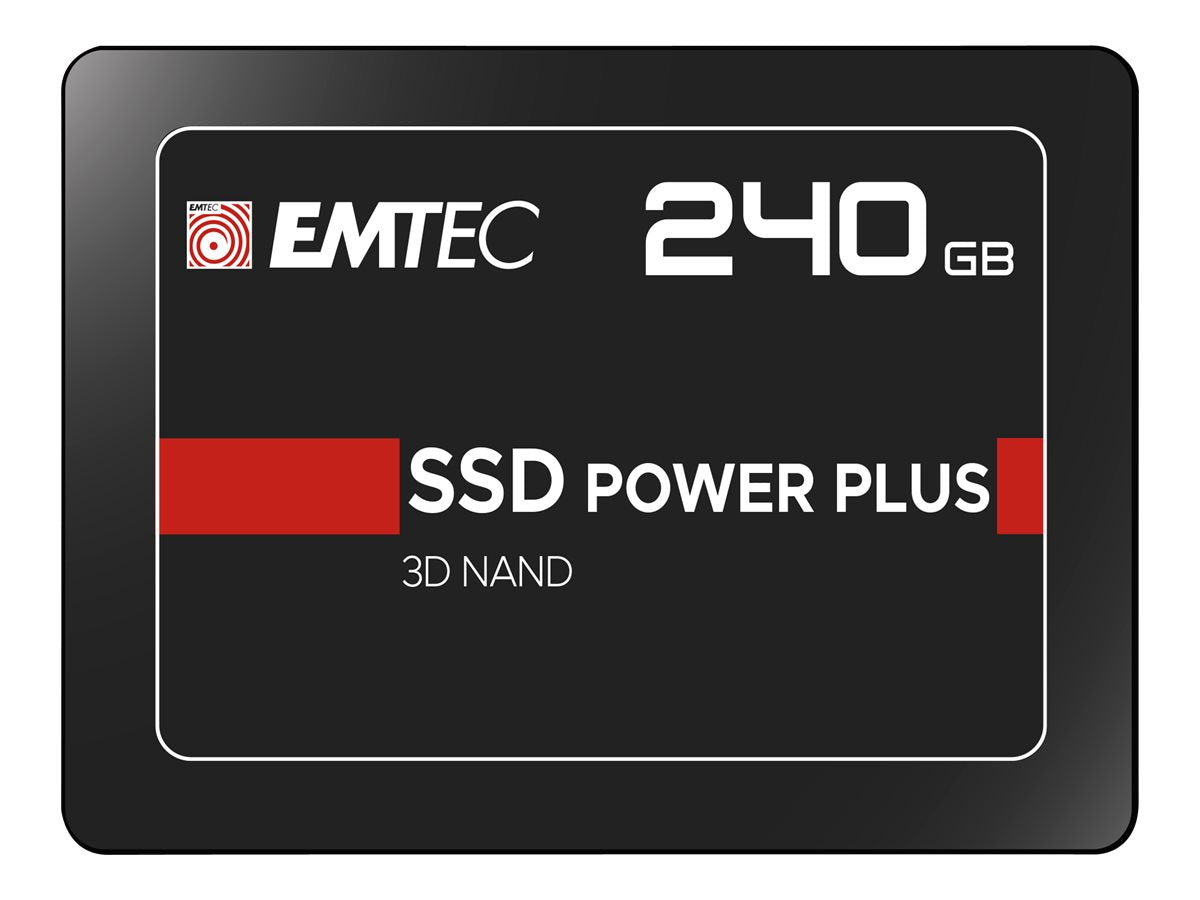 EMTEC X150 Power Plus 3D NAND - 240 GB SSD - intern - 2.5" (6.4 cm)