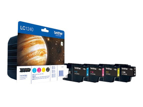 Brother LC1240 Value Pack - 4er-Pack - Schwarz, Gelb, Cyan, Magenta