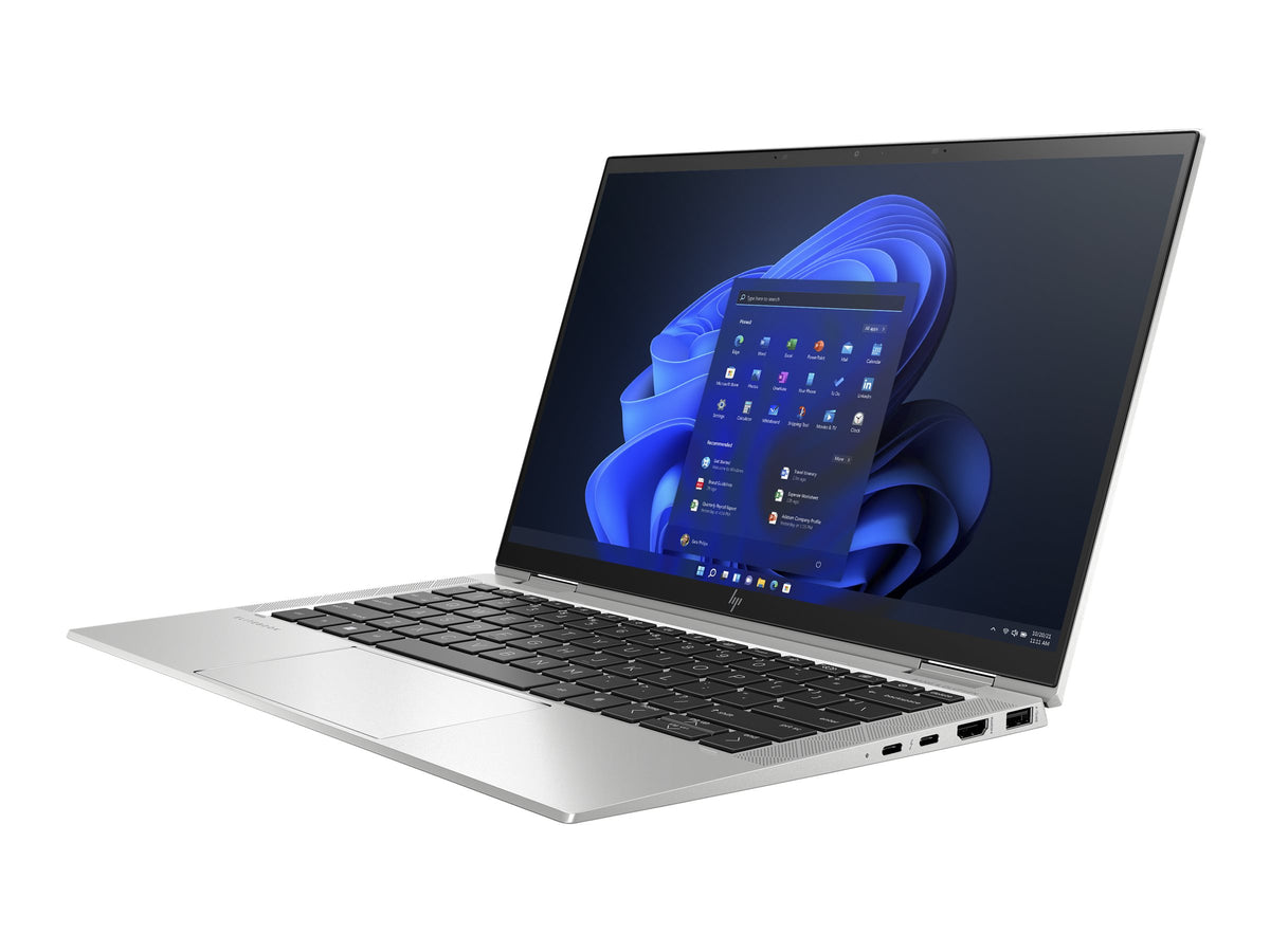 HP EliteBook x360 1030 G8 Notebook - Wolf Pro Security - Flip-Design - Intel Core i5 1135G7 / 2.4 GHz - Win 11 Pro - Iris Xe Graphics - 8 GB RAM - 256 GB SSD NVMe, HP Value - 33.8 cm (13.3")