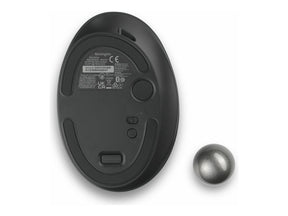 Kensington Pro Fit Ergo TB550 Trackball - Vertikale Maus - ergonomisch - optisch - 9 Tasten - kabellos - Bluetooth, 2.4 GHz - kabelloser Empfänger (USB)