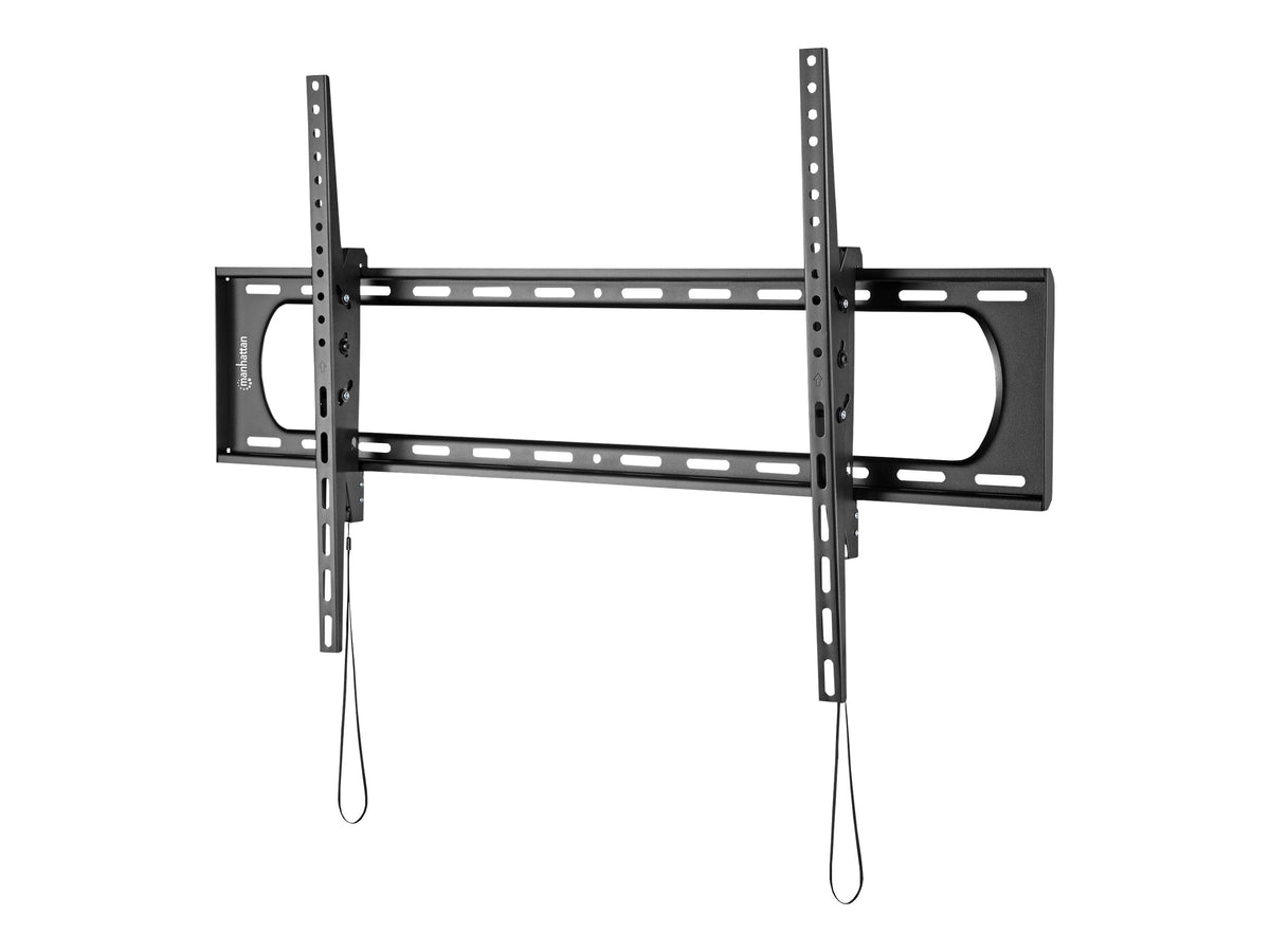 Manhattan TV & Monitor Mount, Wall, Tilt, 1 screen, Screen Sizes: 60-120", Black, VESA 50x50 to 900x600mm, Max 120kg, LFD, Lifetime Warranty - Befestigungskit (Wandmontage)