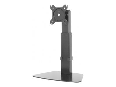 Manhattan TV & Monitor Mount (Gas Spring), Desk, 1 screen, Black, Stand Assembly, VESA 75x75 to 100x100mm, Max 8kg, Lifetime Warranty - Aufstellung - für LCD-Display - Stahl - Schwarz Halbglanz - Bildschirmgröße: 38.1-81.3 cm (15"-32")