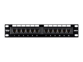 TRENDnet Patch Panel - CAT 6 - RJ-45 X 12