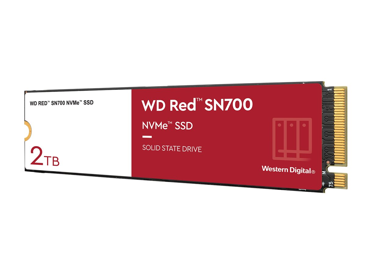 WD Red SN700 WDS200T1R0C - SSD - 2 TB - intern - M.2 2280 - PCIe 3.0 x4 (NVMe)