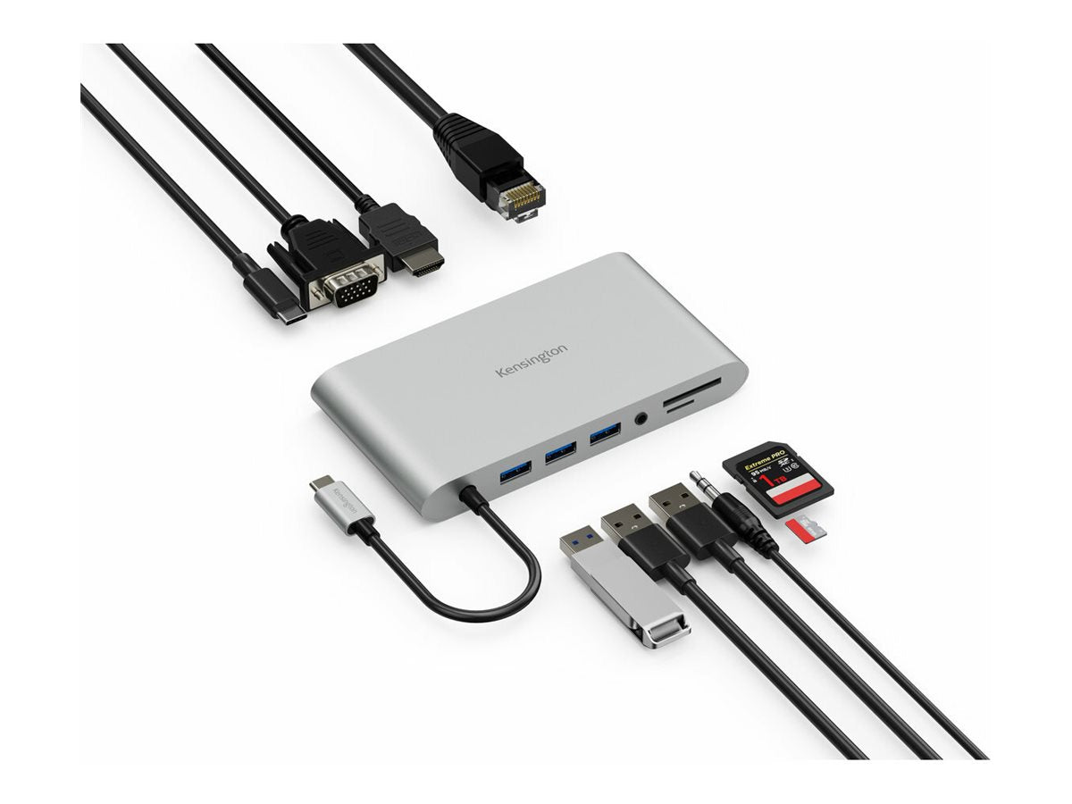 Kensington UH1440P - Dockingstation - USB-C 3.2 Gen 1 / Thunderbolt 3 / Thunderbolt 4