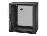 APC NetShelter WX AR112SH4 - Gehäuse - geeignet für Wandmontage - Schwarz - 12U - 48.3 cm (19")