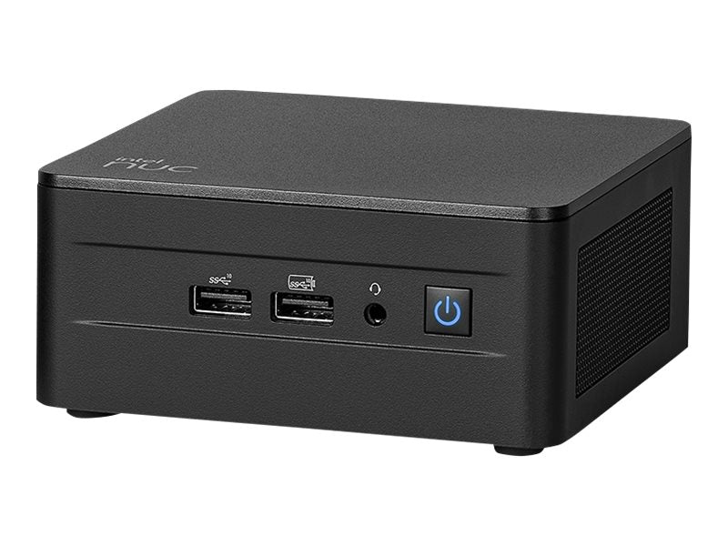 Intel Next Unit of Computing 13 Pro Kit - NUC13ANHi7 - Barebone - hohes Chassis - 1 x Core i7 1360P - RAM 0 GB - Intel Iris Xe Graphics - 1GbE, 2.5GbE, 802.11ax (Wi-Fi 6E)