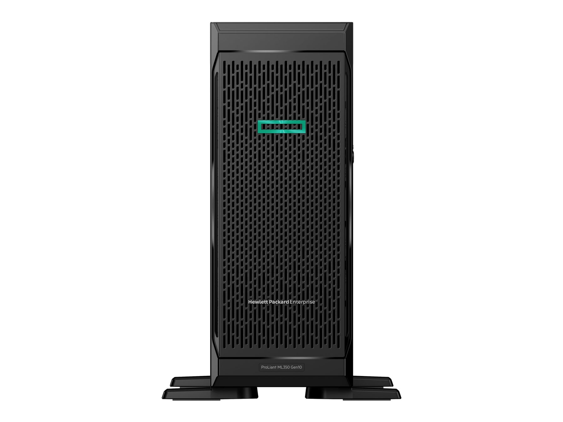 HPE ProLiant ML350 Gen10 Base - Server - Tower - 4U - zweiweg - 1 x Xeon Silver 4210R / 2.4 GHz - RAM 16 GB - SATA/SAS - Hot-Swap 6.4 cm (2.5")