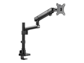 V7 Professional Touch Adjust DMPRO2TA-3E - Befestigungskit - einstellbarer Arm - für Monitor - Kunststoff, Aluminium, Stahl - Schwarz - Bildschirmgröße: 43.2-81.3 cm (17"-32")