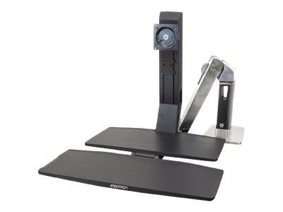 Ergotron WorkFit-A LCD HD with Worksurface+ Standing Desk - Befestigungskit (Spannbefestigung für Tisch, Pivot, Flexibler Arm, Tastatur-Tablett, Arbeitsoberfläche)