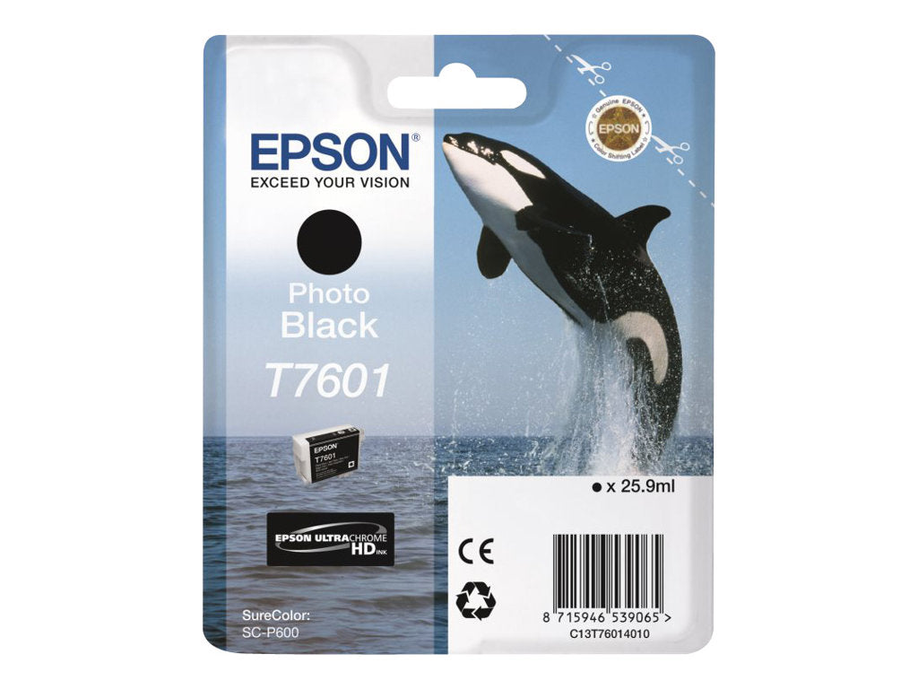 Epson T7601 - 26 ml - Photo schwarz - Original