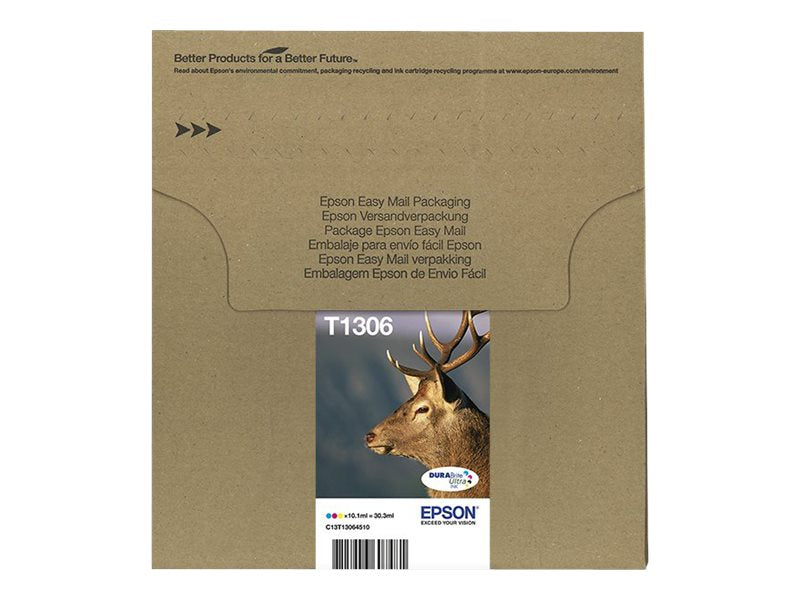 Epson T1306 Multipack Easy Mail Packaging - 3er-Pack