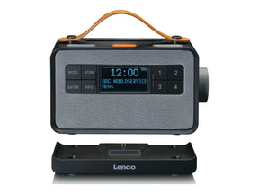 Lenco PDR-065 - Tragbares DAB-Radio - 4 Watt