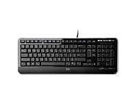 HP  Tastatur - USB - QWERTY - Englisch