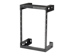 StarTech.com 15 HE wandmontage Server Rack - 30,5cm tief - Open Frame - Netzwerk Rack - 2 Post Rack - Schrank - geeignet für Wandmontage - Schwarz - 15U - 30.5 cm (12")