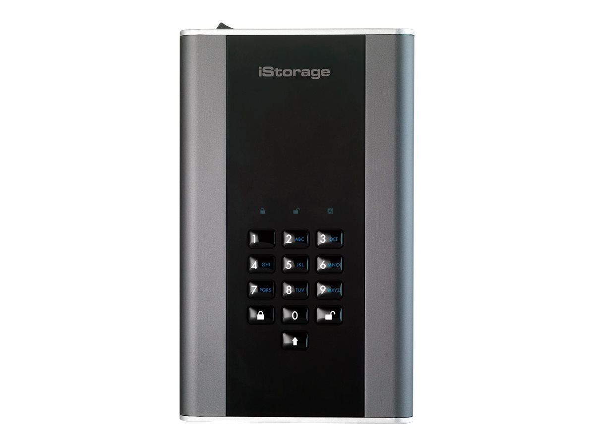 iStorage diskAshur DT² - Festplatte - verschlüsselt - 16 TB - extern (Stationär)