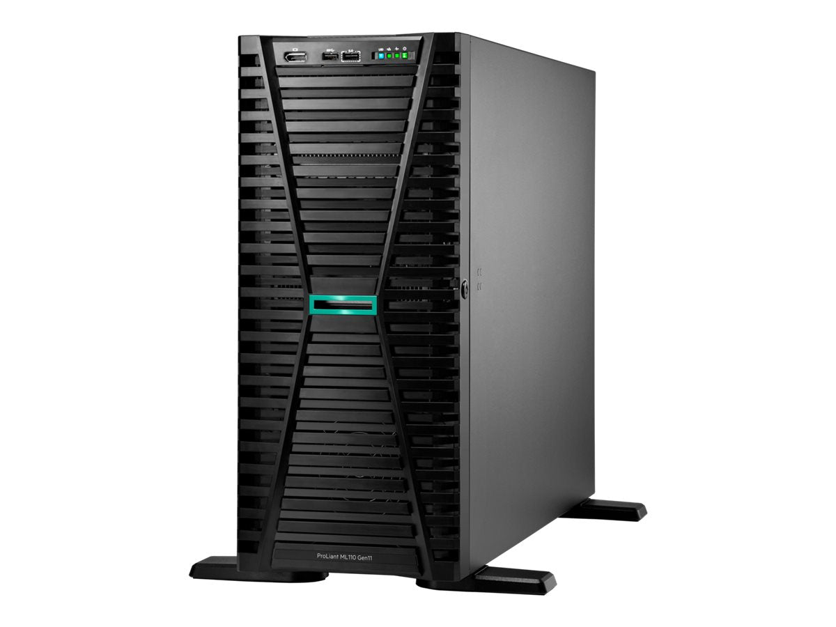 HPE ProLiant ML110 Gen11 - Server - Tower - 1-Weg - 1 x Xeon Bronze 3408U / 1.8 GHz - RAM 16 GB - SATA - Hot-Swap 8.9 cm (3.5")