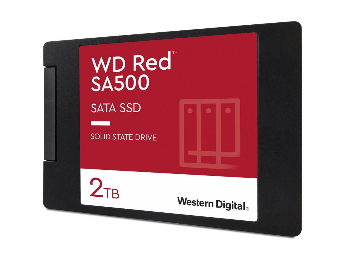 WD Red SA500 WDS200T2R0A - SSD - 2 TB - intern - 2.5" (6.4 cm)