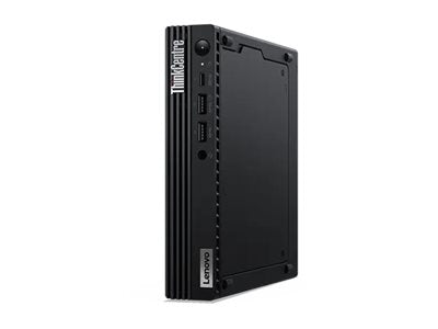 Lenovo ThinkCentre M70q Gen4 12E3 - Mini - Core i5 13400T / 1.3 GHz - RAM 8 GB - SSD 256 GB - TCG Opal Encryption 2, NVMe - UHD Graphics 730 - 1GbE, 802.11ax (Wi-Fi 6E)