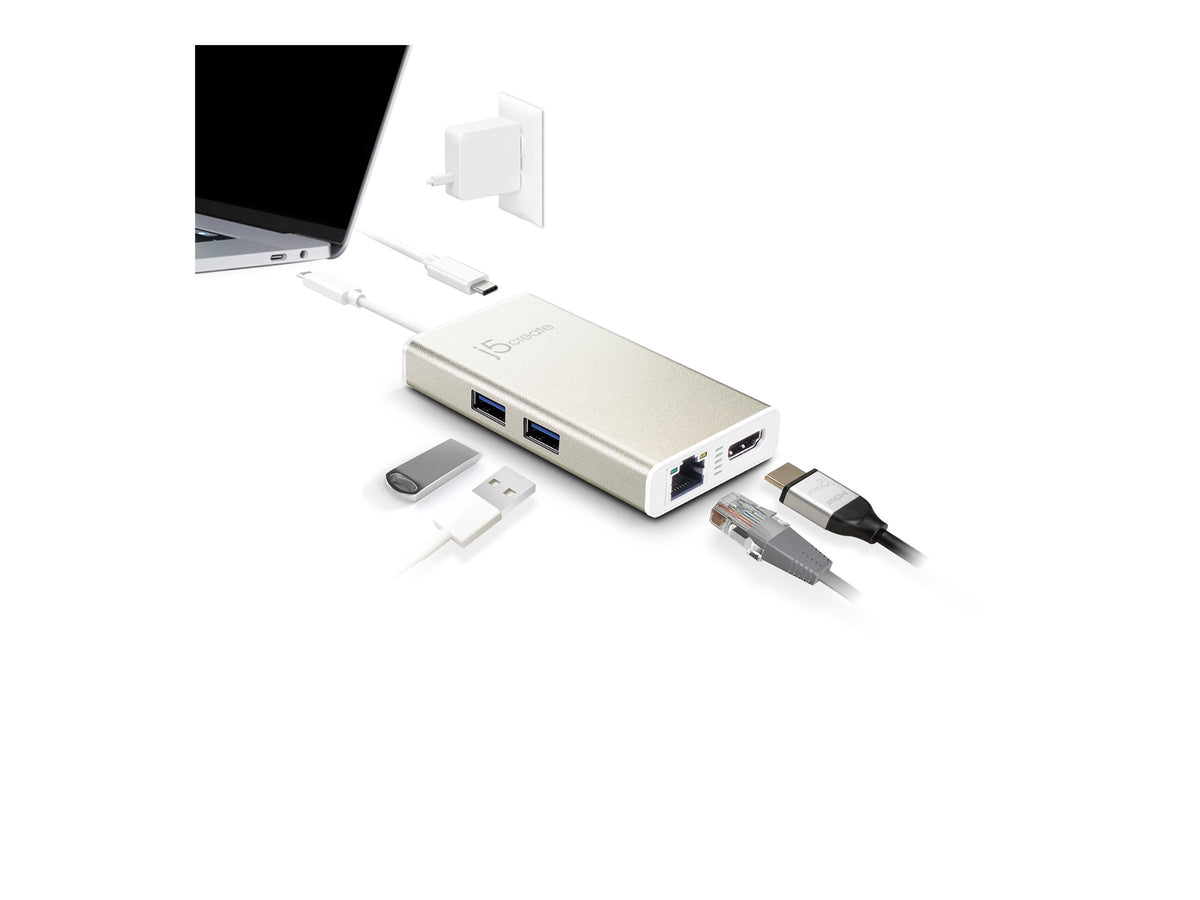 j5create JCA374 - Dockingstation - USB-C 3.1