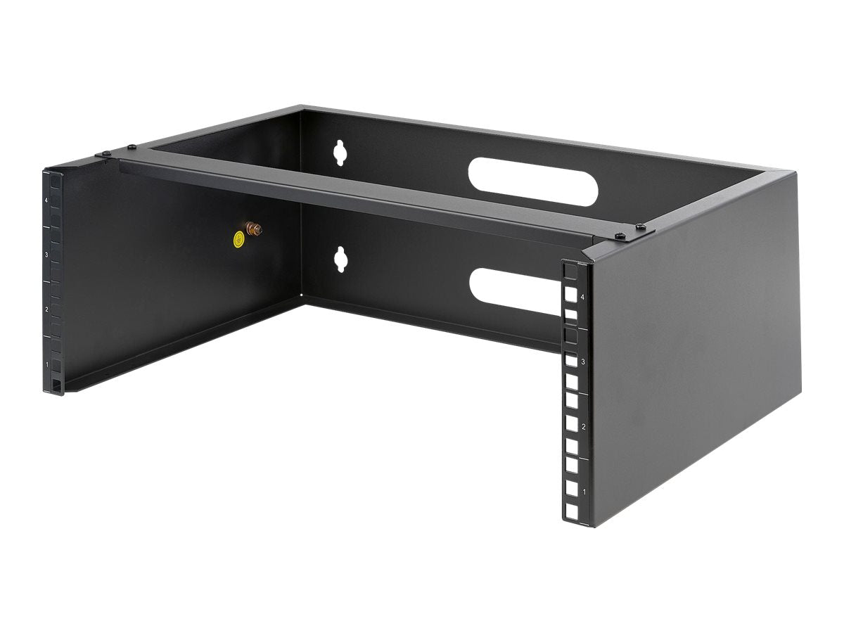 StarTech.com 4HE Wandmontage Rack - 19 Zoll Wandmontage-Netzwerk-Rack - 35cm tief (Low Profile)