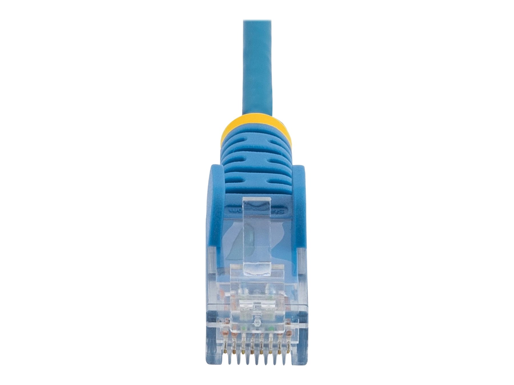 StarTech.com 2,5 m Cat6-Kabel - Schlankes Cat6-Patchkabel - Blau - Snagless RJ45-Anschlusse - Gigabit-Ethernet-Kabel - 28 AWG - Patch-Kabel - RJ-45 (M)