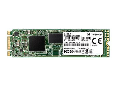 Transcend MTS830S - SSD - 512 GB - intern - M.2 2280