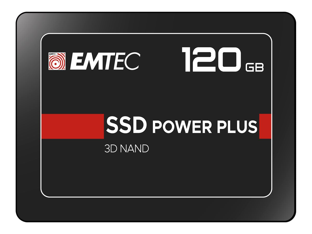 EMTEC X150 Power Plus 3D NAND - 120 GB SSD - intern - 2.5" (6.4 cm)