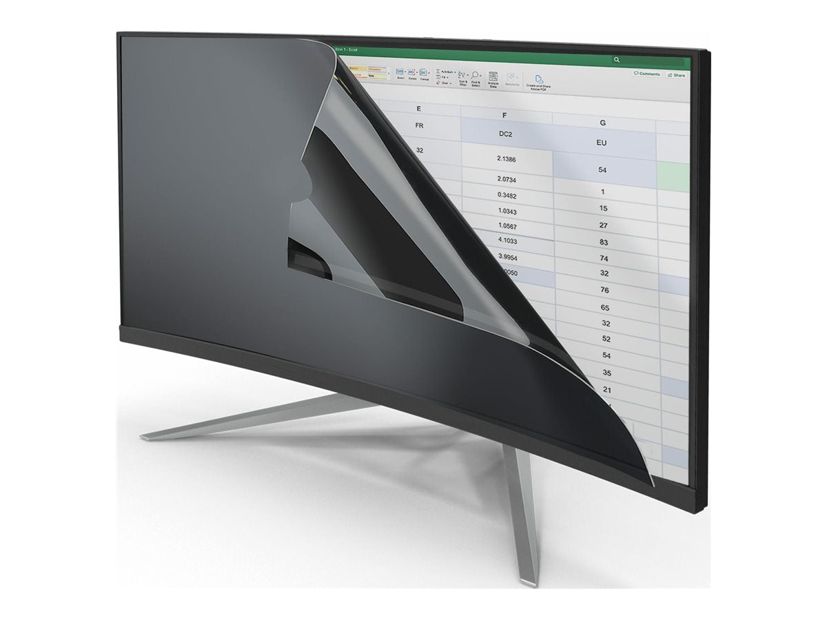 StarTech.com Blickschutzfolie für 34-Zoll-Ultrawide-Display - 21:9 Widescreen - Laptop Privacy Filter - Blaulicht reduzierende Schutzfolie - matt/glänzend - +/-30 Grad (PRIVSCNMON34W)