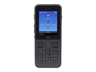 Cisco Unified Wireless IP Phone 8821 - Schnurloses Erweiterungshandgerät - mit Bluetooth-Schnittstelle - IEEE 802.11a/b/g/n/ac (Wi-Fi)